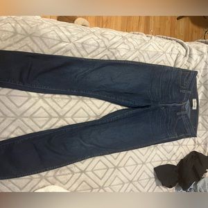 Madewell size 27 10” high rise skinny med wash